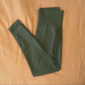 NVGTN Forest Green Countour Leggings